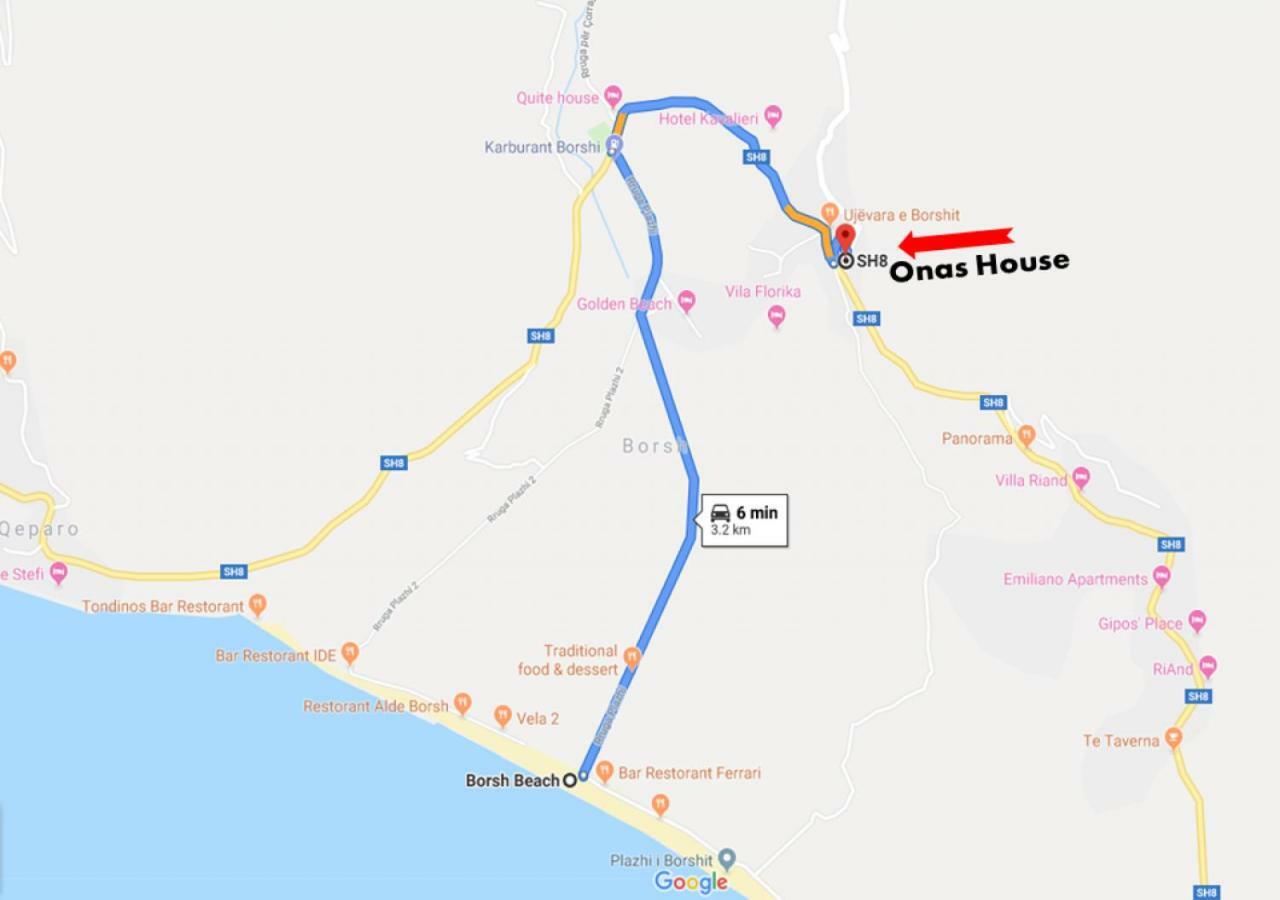 Ona'S House Villa Borsh Ngoại thất bức ảnh